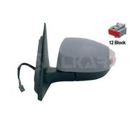 Retrovisore sinistro elettrico abbatt. luci per s-max 2006- 8 s otto largo 1x2cm