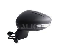 Retrovisore sinistro elettrico nero per c3 aircross 2017- con freccia 5 pin