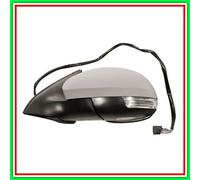Retrovisore Sinistro Elettrico-Termico Con Primer-C-Fanale-C-Luce Cortesia-Chiud