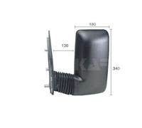 Retrovisore sinistro per Daily 1999 al 2006 angolo Manuale Braccio Medio