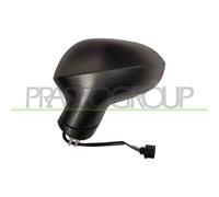 Prasco Specchietto retrovisore esterno ST4247204 Sinistro Elettrico Nero per Seat Leon 2009-2012