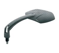 Specchio Sinistro Universale V Parts M10/125 Carbon Look Per Moto Ricambi