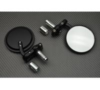 Retrovisore Specchietti Estremità Manubrio Universali D & S Fisso Non Pieghevole