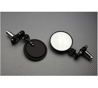 Retrovisore Specchietti per Estremità Manubrio Universali D & S Pieghevole