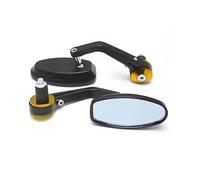 Retrovisore Specchietti Retrovisori Laterali Per Manubrio Per Moto Per Yamaha MT07 MT09 MT10 MT-07 MT-09 MT-10 MT 07 09 10 Specchietti retrovisori moto(Oro)