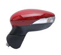 Retrovisore Specchietto Retrovisore Esterno Riscaldato Illuminato Rosso Magico ESC Per Ford Per Fiesta 2008-2012 Con 6 Fili, Accessori Per Auto Specchio(Giusto)
