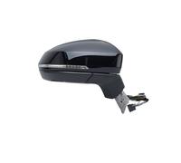 Retrovisore Specchietto Retrovisore Laterale Con 11 Pin Per VW Per Tiguan 2018 2019-2023 Luce Cieca Nera Lucida Accessori Per Auto Specchio(Giusto)