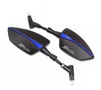 Retrovisore Specchietto Retrovisore Laterale Per Moto Per SH125 SH125i SH 125 150i, Specchietti Laterali Girevoli Specchietti retrovisori moto(Blu)