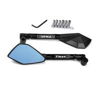Retrovisore Specchietto Retrovisore Laterale Per Moto Per YAMAHA T-MAX 500 530 TMAX500 TMAX530 SX/DX 2017 2018 2019, Resistente Alla Ruggine Specchietti retrovisori moto(Nero)