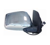 Retrovisore sx elettrico per nissan navara 2005 al 2007 calotta cromata grande