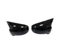 Retrovisore Tappo Per Nissan Per Tiida Hatchback 2004-2010 Copertura Specchietto Laterale Tappo Ala Visualizza Custodia Calotte Specchietti(Glossy BLK)