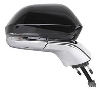 retrovisori completi Per Lincoln MKZ 2013-2020 Specchietti Laterali Indicatori Direzione Ripiegabili Elettricamente Benvenuto Sterzo Riscaldato Memoria(Black-Right(Driver Side),16 Wire)