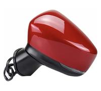 retrovisori completi Per Mazda 3 2016-2019 Specchietti Retrovisori Esterni Auto Laterali Indicatori Direzione Regolabili Elettricamente(Red-Left Passenger Side,5 Wire)