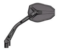 Retrovisore Di Manubrio HIGHSIDER Pro Victory-Slim-Negro Mate-Pareja per Moto