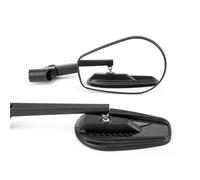 Retrovisori Laterali Adatto Per Strada Per Sterrato Per Bici Per Quad Per Moto Da Avventura Specchio Manubrio In Fibra Di Carbonio 8 Mm A 10