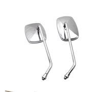 Retrovisori Laterali Per Royal Per Enfield Per Piaggio Per MP3 Specchietto retrovisore per moto 8 10mm laterale cromato(Chrome)