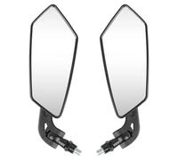 Retrovisori Laterali Specchietto Retrovisore Per Manubrio Della Bicicletta Regolabile Girevole Trasparente Accessorio Per Ciclismo Su Scooter Elettrico