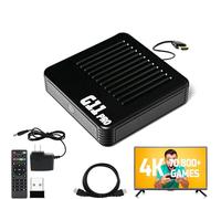 Retrowave G11 Pro, Retrowave Game Box Retro Gaming Console[4k + 256gb], - 100,000 Retro Games, Wireless Retro Console, Plug and Play Video HDMI Retro Game Stick with 2 Wireless Dual Controllers (256G)