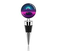 Retrowave - Tappo per bottiglia di vino, riutilizzabile, con chiusura sottovuoto, ideale come regalo per bar, feste, matrimoni, celebrazioni