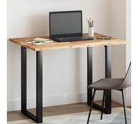 Rettangolare Acacia Solid Wood Table Top 120 x 70 x 2 cm, finitura naturale durevole per uso quotidiano, bistro e desk applications, versatile casa e business