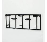 Rettangolare Appeso alla Parete Portabottiglie Semplice Creativo Metallo Ferro Arte Bar Ristorante Vino Appeso Vino Appeso Rastrel