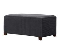 Rettangolare Copri Pouf, Elasticizzato Fodera per Pouf in Tessuto Jacquard Copertura Dell'Ottomano Morbido Elastico Fodera per Pouf Lavabile Copri Poggiapiedi per Soggiorno