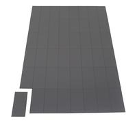 Rettangoli Magnetici Flessibili Auto Adesivi Magflex® Per La Creazione Di Immagini Magnetiche, Opere D'Arte, Cartelli O Display - 50Mm x 24Mm - 48 Per Foglio A4