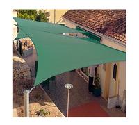 Rettangolo delle vele per ombra 2 x 3 m Divertimento solare verde SCURO BLOCCO UV IN MAGLIO IN MAGLIO SUL SUA SUNA SULLA VOLA CONDA CON 4 corde gratuite per Giazebo da giardino da giardino da giardino