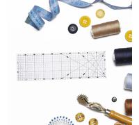 Rettangolo trapino acrilico modello di taglio del tessuto per la stampa su