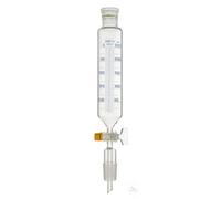 Rettberg®, imbuto contagocce 1000 ml, manicotto NS 29/32, cono NS 29/32, rubinetto in vetro 6 mm