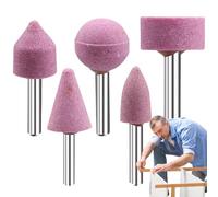 Rettifica Metallo | 5 Frese Rotanti per Smerigliatrice,Accessorio Disco Per Macinare | Per Lucidatura Levigatura Incisione Taglio Intaglio Lavorazione Del Legno Fai Da Te