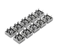 Rettificatore ponte diodi veloce 10 pz KBPC5010 1000V50A custodia in metallo in