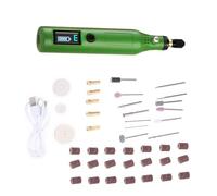 Rettificatrice elettrica digitale in miniatura Set di incisori portatili per artigiani Riparazione di modelli Lucidatura del metallo Intaglio 43x Modello Making Drill