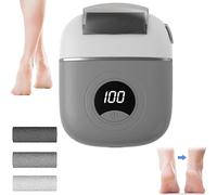 Rettificatrice elettrica per pedicure, strumento per la rimozione dei calli e pedicure, dispositivo di riparazione e rettifica dei piedi ricaricabile tramite USB, esfoliante elettrico per piedi per