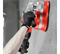 Rettificatrice per calcestruzzo, 2800 W 0-2800 giri/min lucidatrice portatile con 3 ruote diamantate da 4 '' e tampone di lucidatura per la ristrutturazione del pavimento