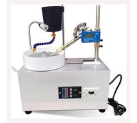 Rettificatrice per lucidatura di gioielli con gemme, macchina per sfaccettatura della gemma da 180 W con manipolatore meccanico del display digitale, velocità di lavoro 0-2800 giri/min