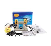 Rettificatrice per sfaccettature di gemme 350W Mini Tavolo Sega Multifunzionale Lavorazione Del Legno 10000 RPM Gioielleria Gemma Lucidatura Roccia Buffer Tagliatrice Da Banco Tornio Smerigliatrice Al