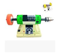 Rettificatrice per sfaccettature di gemme Lucidatrice da banco elettrica Rettificatrice for gioielli Gemma Smerigliatrice for roccia Lucidatrice for tornio da tavolo Velocità regolabile 0-10000 RPM 75
