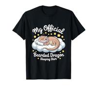 Rettile barbuto Il mio drago barbuto ufficiale che dorme Maglietta