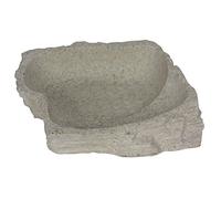Rettili Planet Bacino Mangiatoia per Tartarughe o rettili Stone Age Serie Dish S 14 x 11 x 3 cm