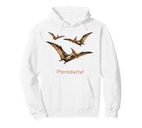 Rettili Volanti preistorici pterodattili Felpa con Cappuccio