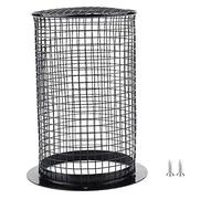 Rettiline coprilampada anti-scottature sfumature quadrate riscaldamento luce protezione del rettile lampada bulbo guardia per rettili pollame anfibio con viti