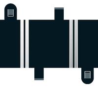 Rettilineo corto 78 mm x 2