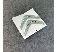 RETTYAT Auto Emblema per Citroen C4 Aircross 2012-2017, Stemmi Decorazioni Ricambio Logo Cofano Anteriore Stemma Badge Adesivo 3D Alfabeto Bagagliaio Posteriore Emblema Distintivo Adesivi,A
