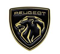 RETTYAT Auto Emblema per Peugeot Partner Tepee 2008-2018, Stemmi Decorazioni Ricambio Logo Cofano Anteriore Stemma Badge Adesivo 3D Alfabeto Bagagliaio Posteriore Emblema Distintivo Adesivi,D