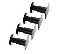 RETUOLWAG 4pcs Regolabile Mobili Rise Acciaio Telescopico Regolabile Mobili Gambe Uso Semplice Per Vari Arredi Allungabili Sedia Supporti