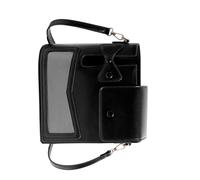 RETUOLWAG Borsa a tracolla alla moda con portabottiglie dedicato, comoda tracolla per routine attive, elegante borsa a tracolla per lei, Nero , One Size