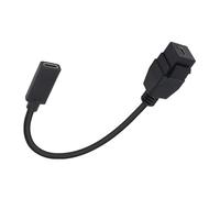 RETUOLWAG Cavo di prolunga USB C Keystone tipo C femmina a femmina con sicuro per ricarica rapida e trasferimento dati 20 CM cavo di ricarica ad alta velocità