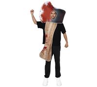 RETUOLWAG Costume di Halloween divertente insanguinata in spugna composita traspirante tessuto horror festa a tema vestito per adulti spettacoli di gruppo costume horror comico Halloween teatro scuola