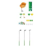 RETUOLWAG Set da golf per bambini con 3 associazioni e swing trainer per sport all'interno divertimento per bambini set di pratica di golf